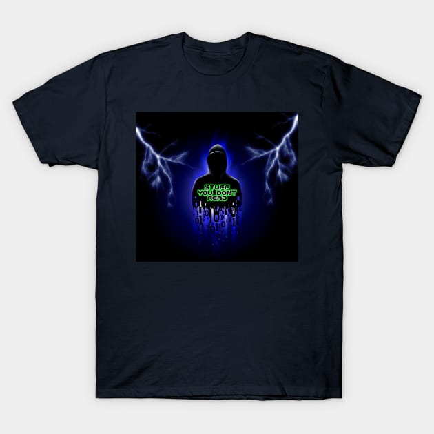 Hack the Planet with hacker Glenn T-Shirt by Stuff you don't read/Hacker_glenn